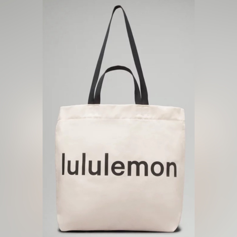 Lululemon Double Handle Canvas Tote Bag 17 L